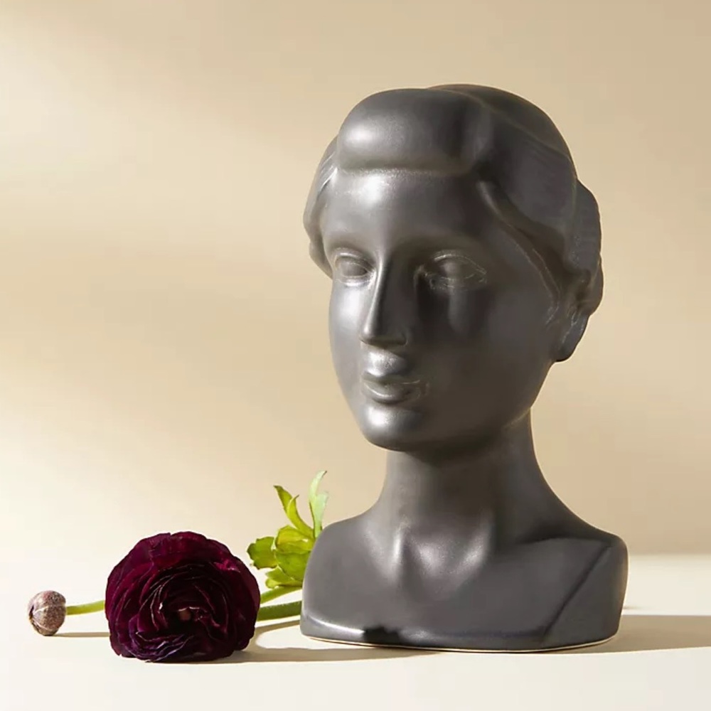 NEW! Anthropologie Giovanna Decor Bust Display In Box